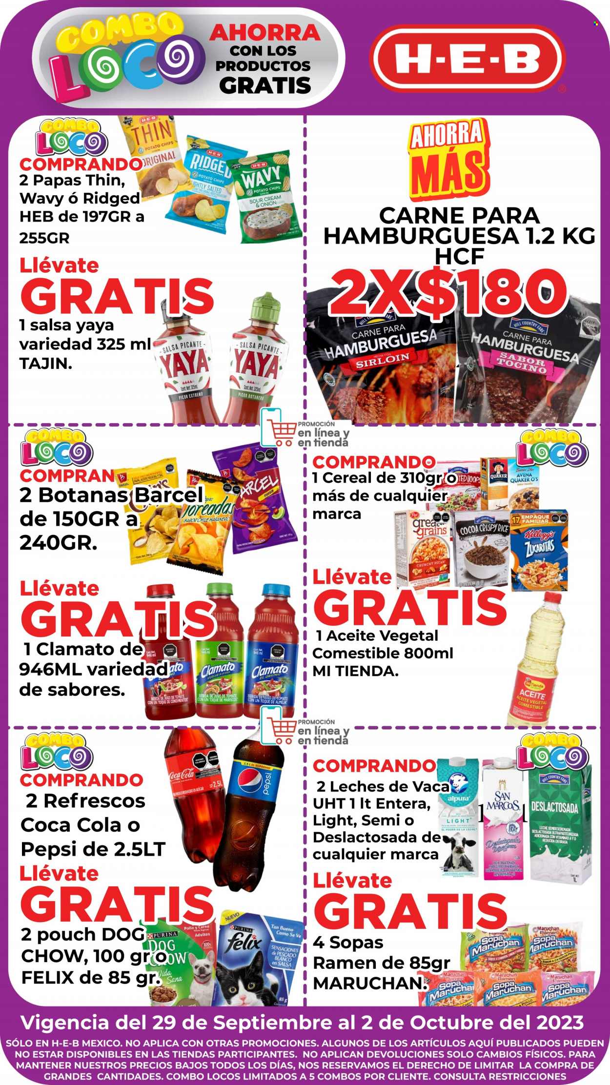 Catálogo H-E-B - 29.9.2023 - 2.10.2023. Página 1