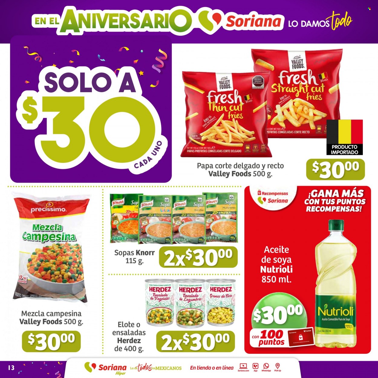 Catálogo Soriana Híper - 29.9.2023 - 12.10.2023. Página 13