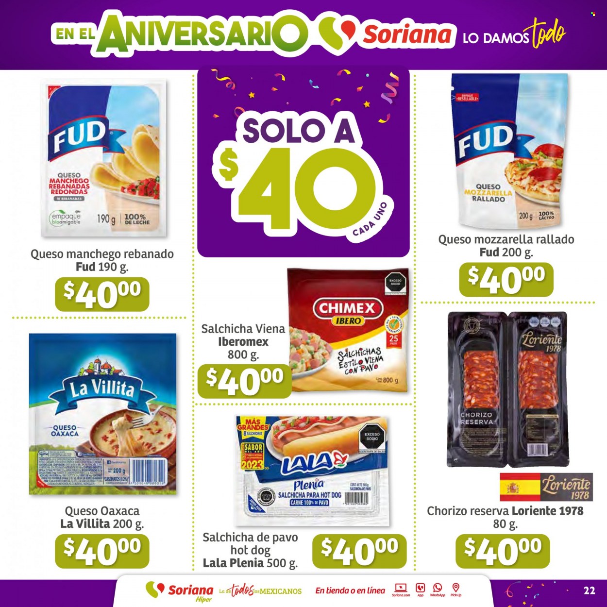 Catálogo Soriana Híper - 29.9.2023 - 12.10.2023. Página 22