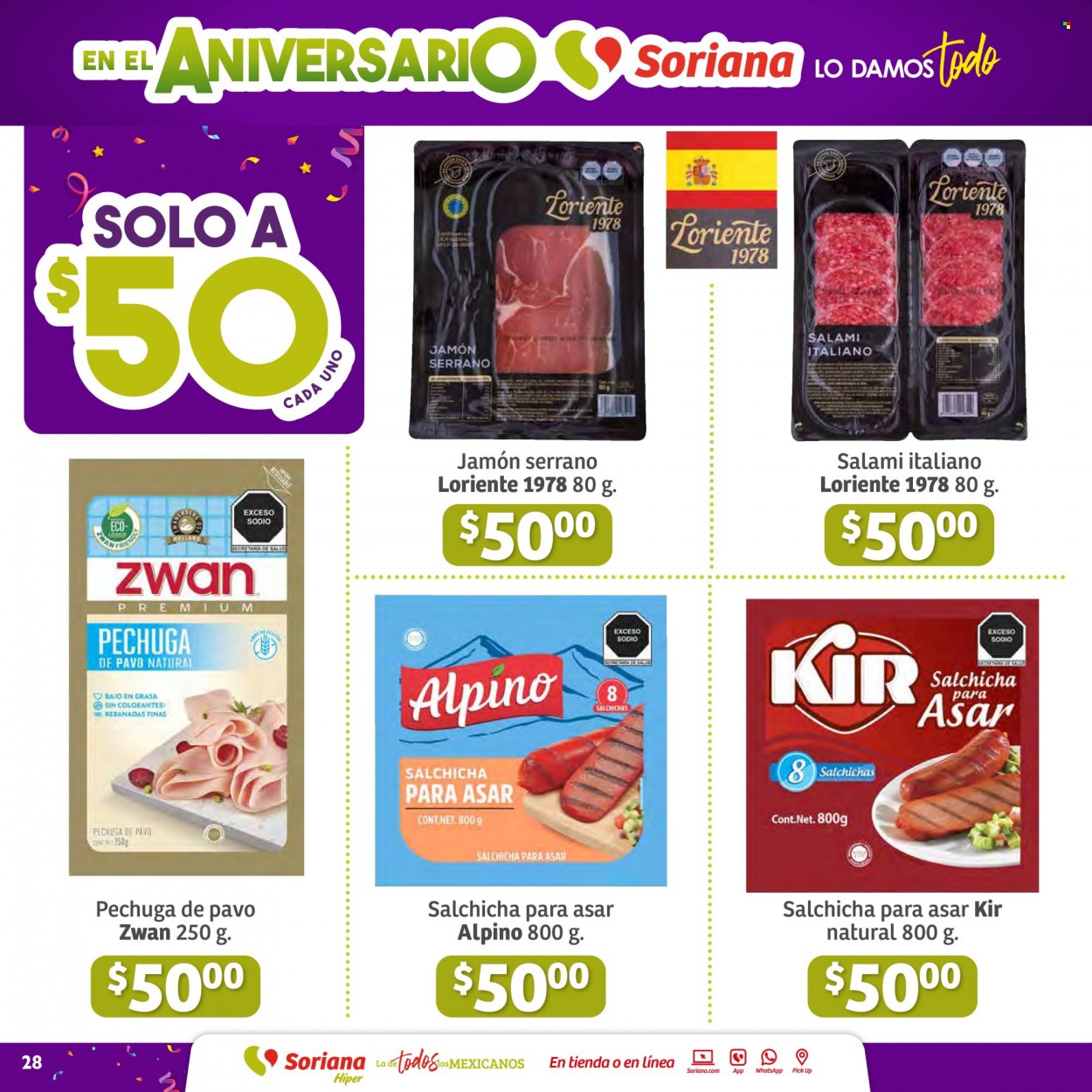Catálogo Soriana Híper - 29.9.2023 - 12.10.2023. Página 28