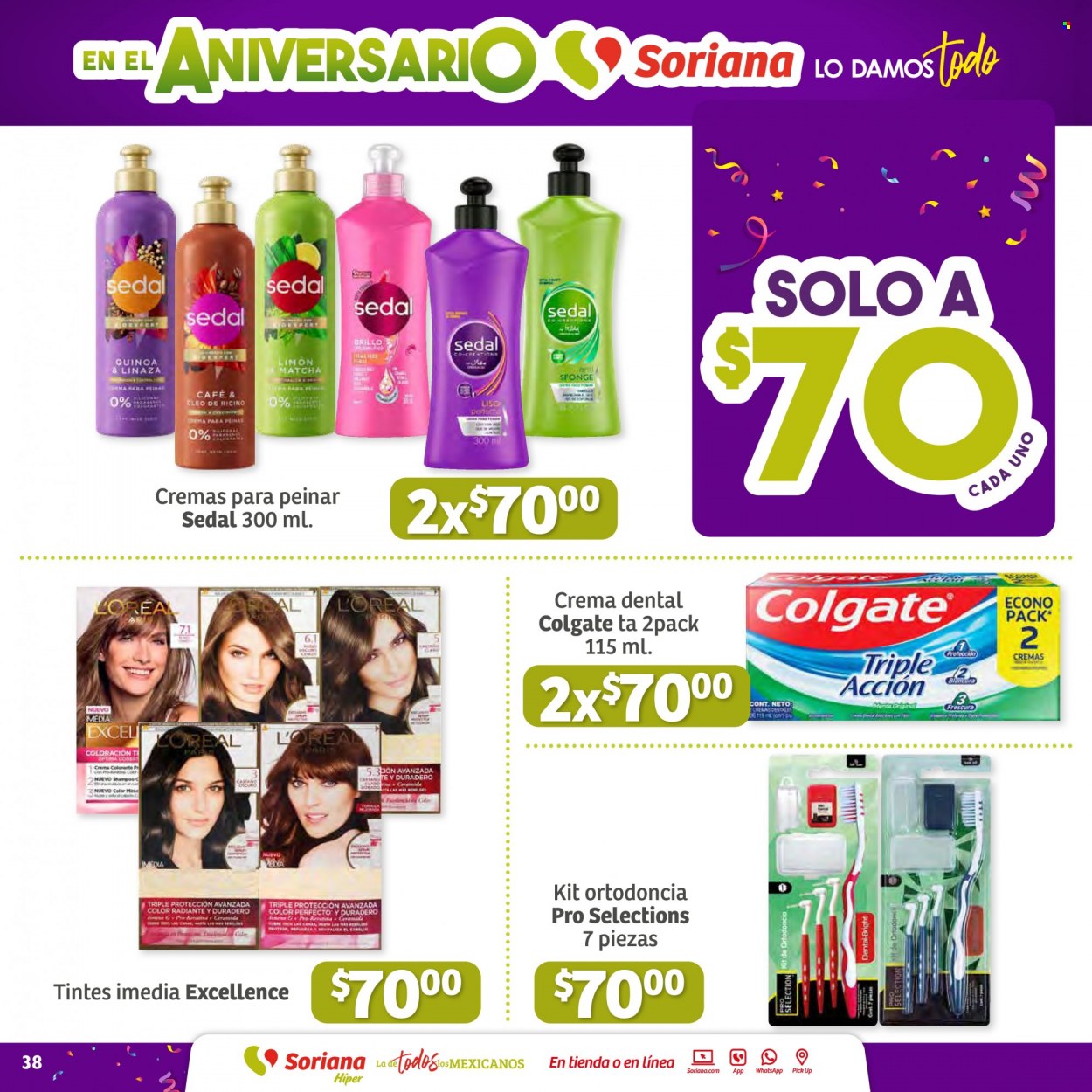 Catálogo Soriana Híper - 29.9.2023 - 12.10.2023. Página 38