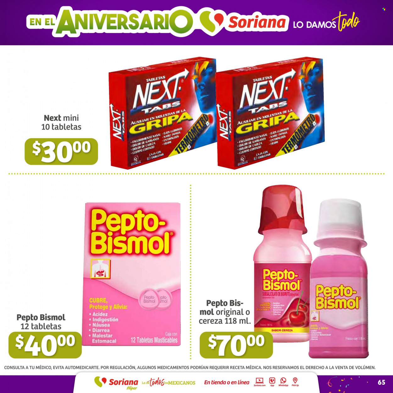 Catálogo Soriana Híper - 29.9.2023 - 12.10.2023. Página 65