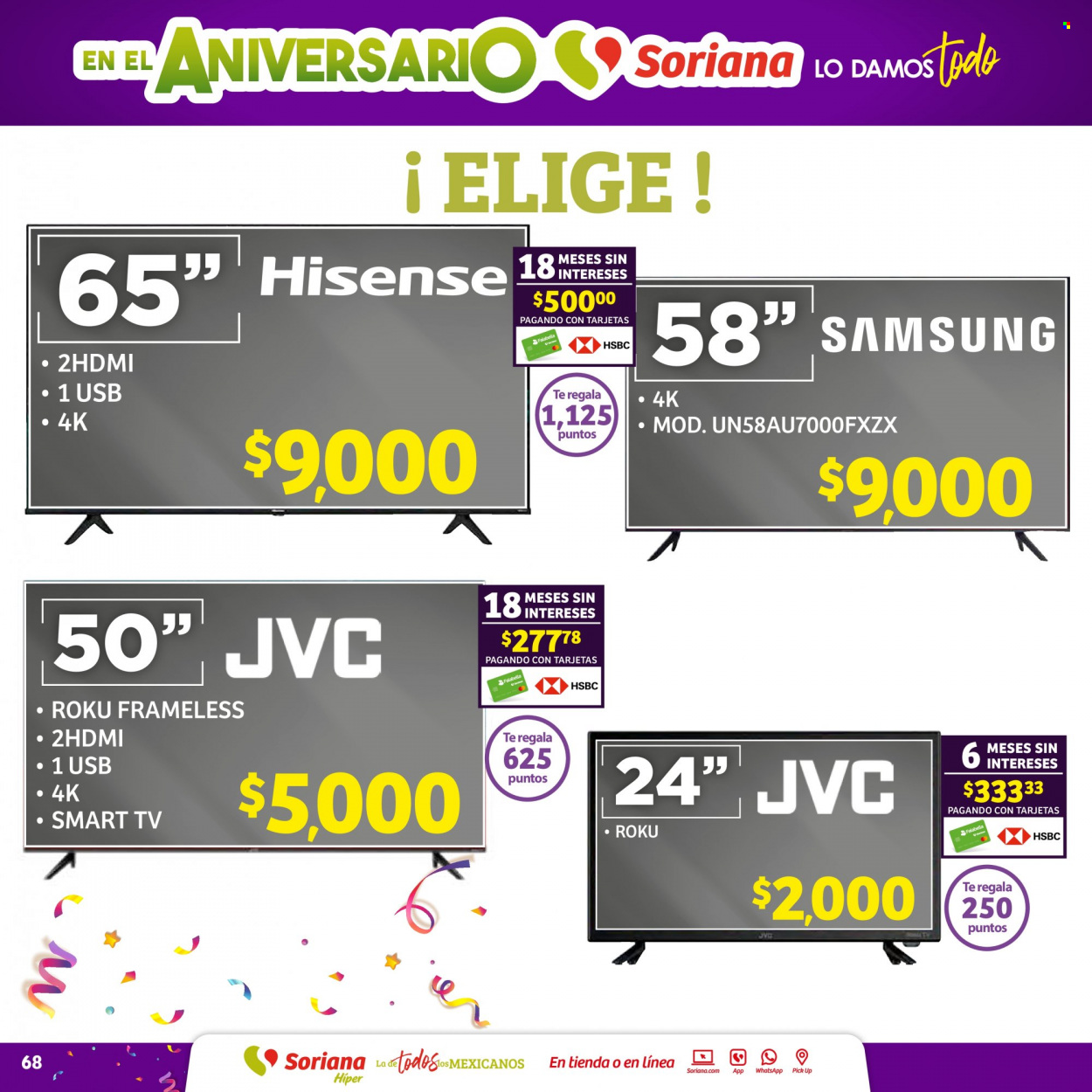 Catálogo Soriana Híper - 29.9.2023 - 12.10.2023. Página 68