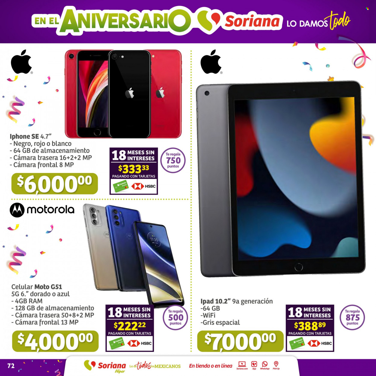 Catálogo Soriana Híper - 29.9.2023 - 12.10.2023. Página 72
