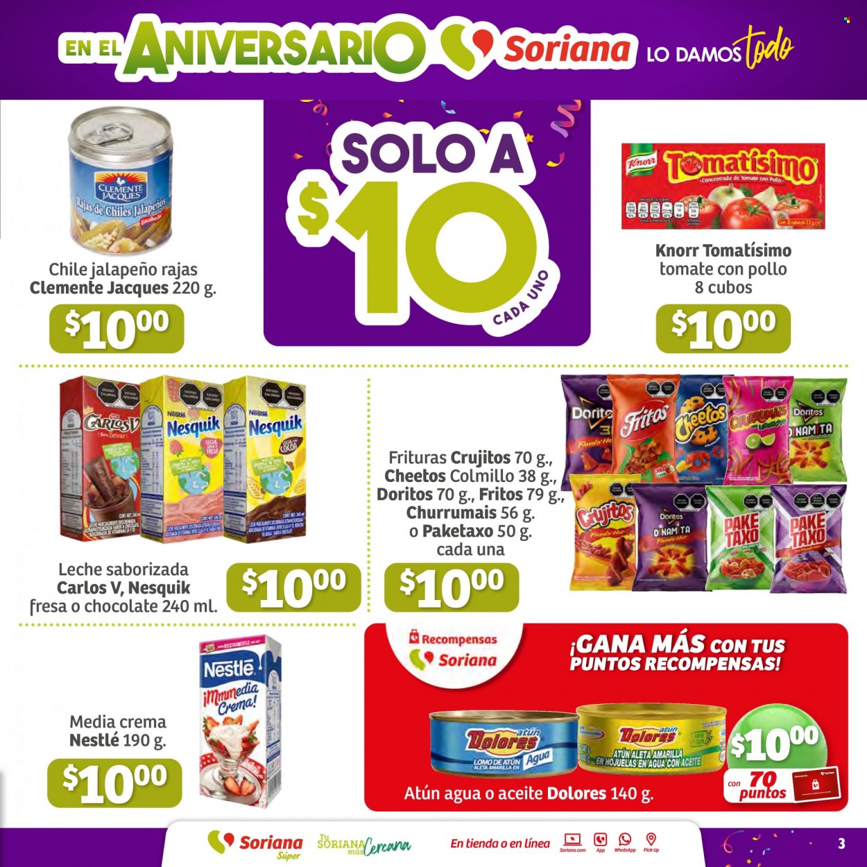 Catálogo Soriana Súper - 29.9.2023 - 12.10.2023. Página 3