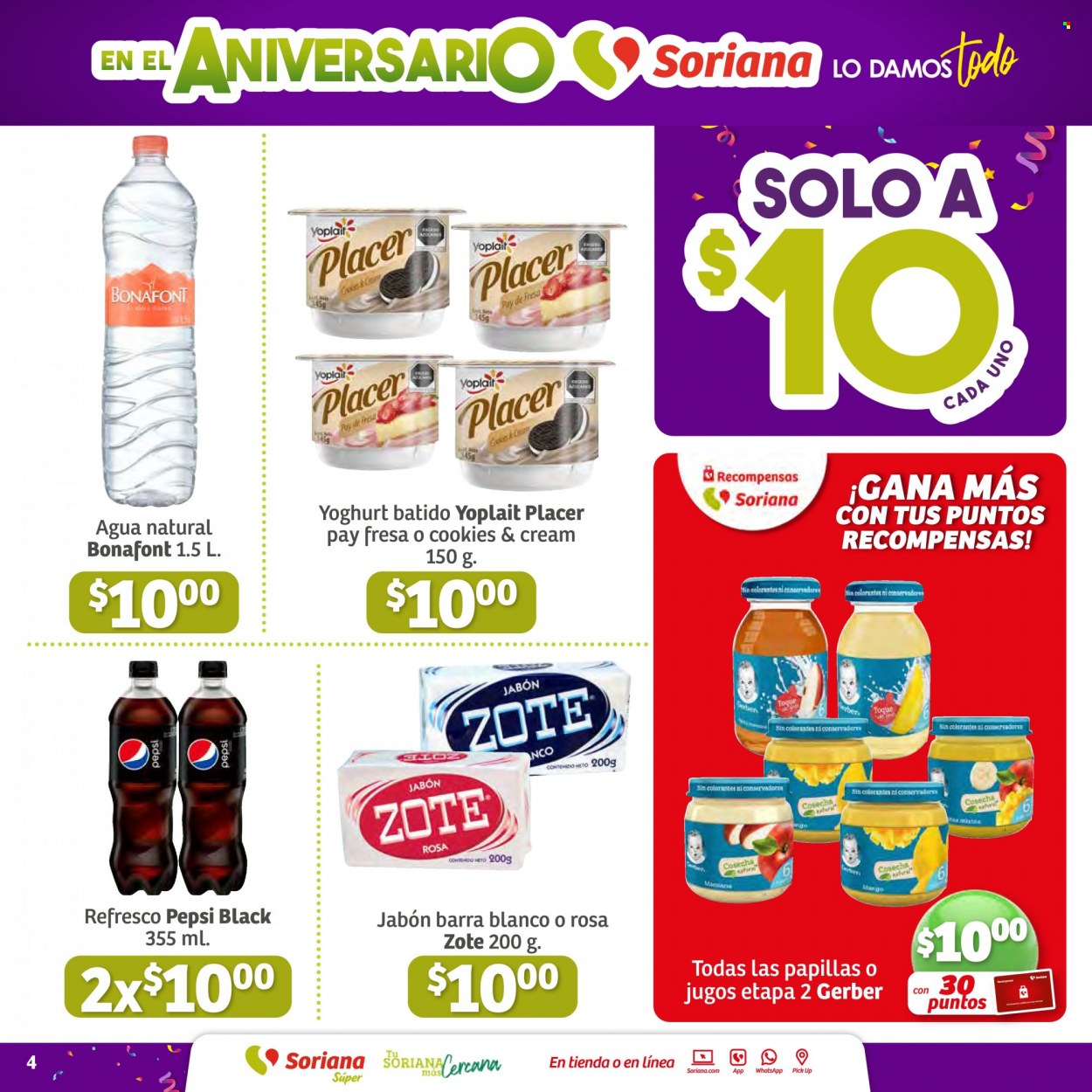 Catálogo Soriana Súper - 29.9.2023 - 12.10.2023. Página 4
