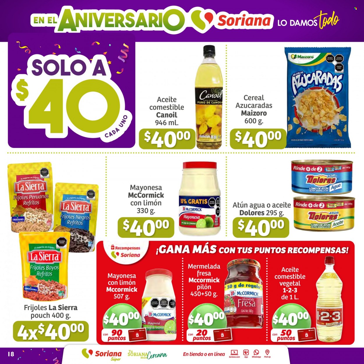 Catálogo Soriana Súper - 29.9.2023 - 12.10.2023. Página 18