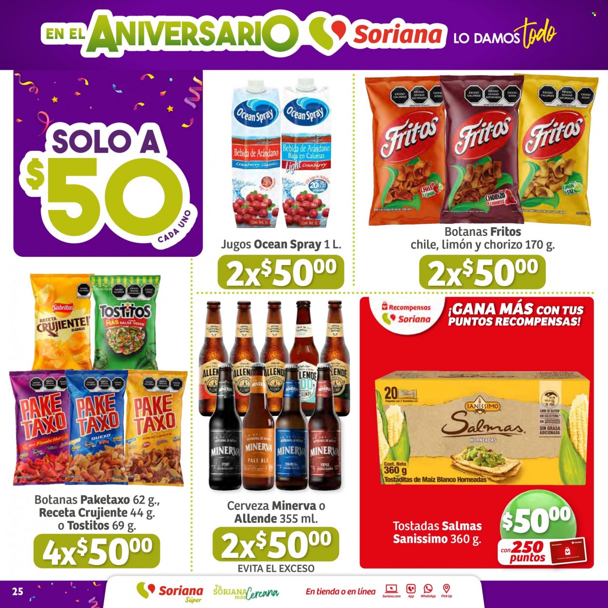 Catálogo Soriana Súper - 29.9.2023 - 12.10.2023. Página 25