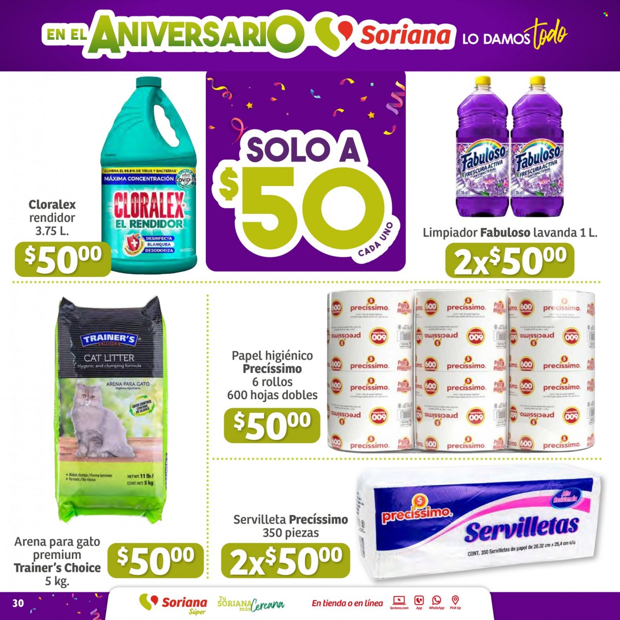 Catálogo Soriana Súper - 29.9.2023 - 12.10.2023. Página 30