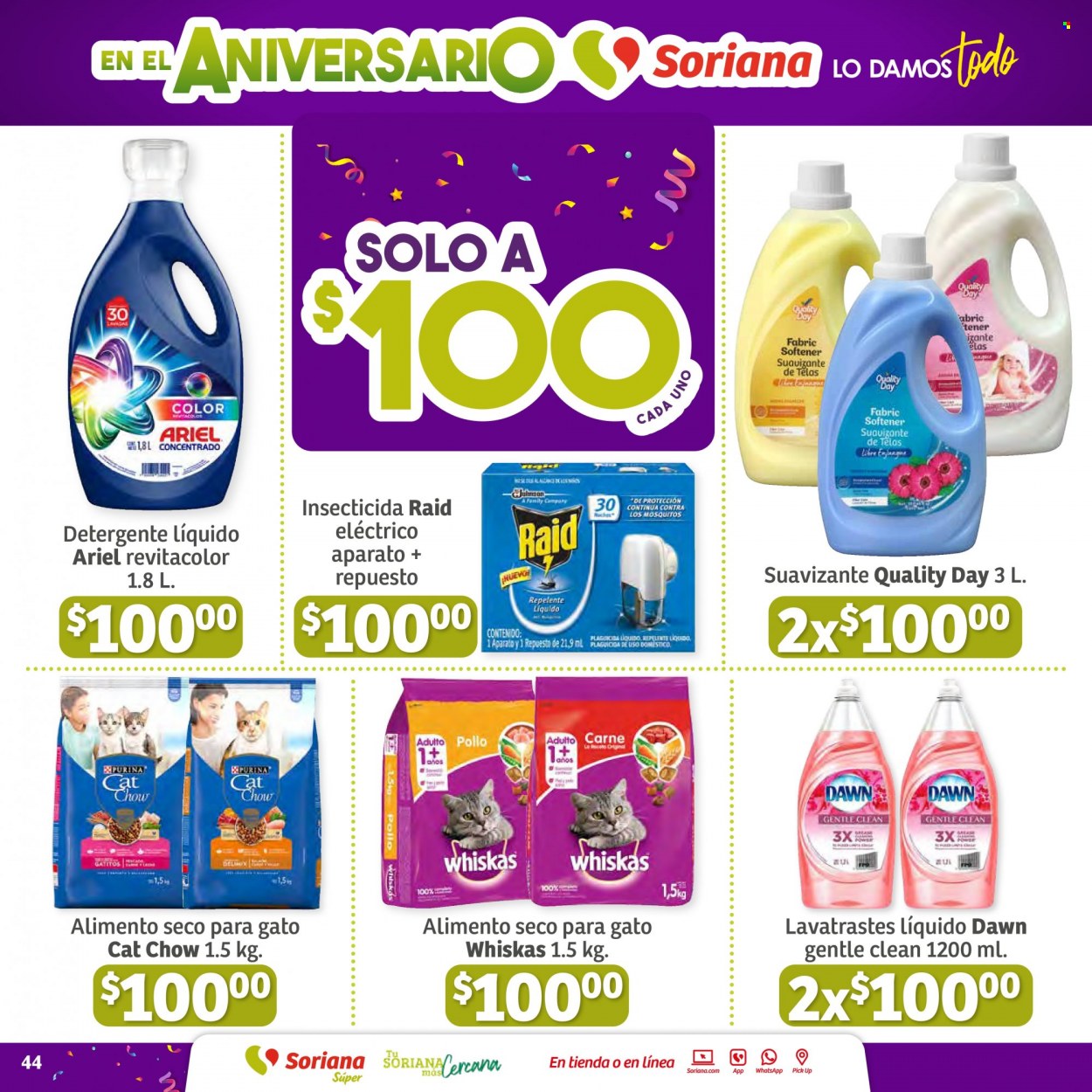 Catálogo Soriana Súper - 29.9.2023 - 12.10.2023. Página 44