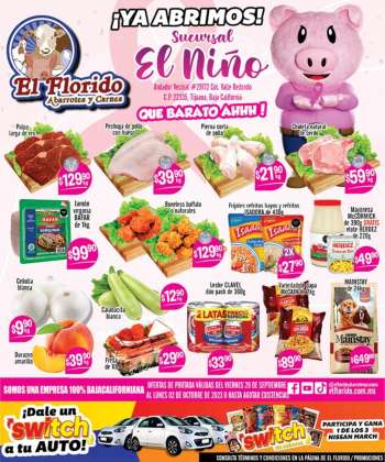 Folleto actual El Florido - 29.9.2023 - 2.10.2023.