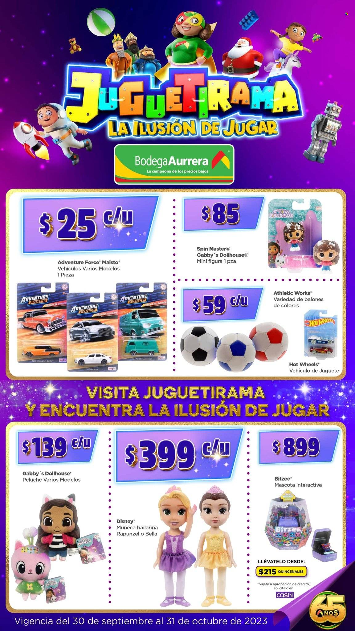 Catálogo Bodega Aurrerá - 30.9.2023 - 31.10.2023. Página 1