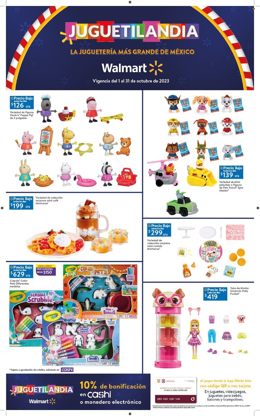 Catálogo Walmart - 1.10.2023 - 31.10.2023. Página 1