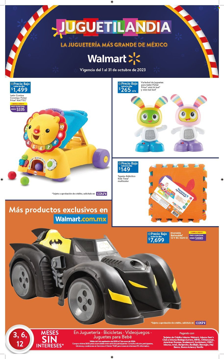 Catálogo Walmart - 1.10.2023 - 31.10.2023. Página 3
