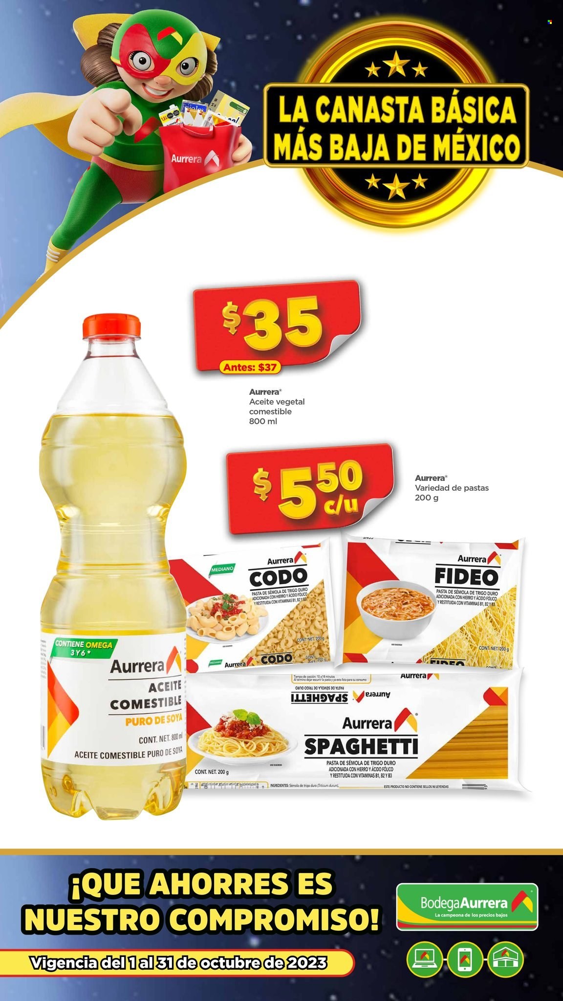 Catálogo Bodega Aurrerá - 1.10.2023 - 31.10.2023. Página 1
