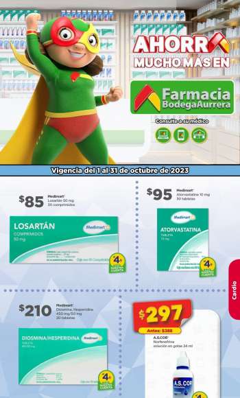 Folleto actual Bodega Aurrerá - 1.10.2023 - 31.10.2023.