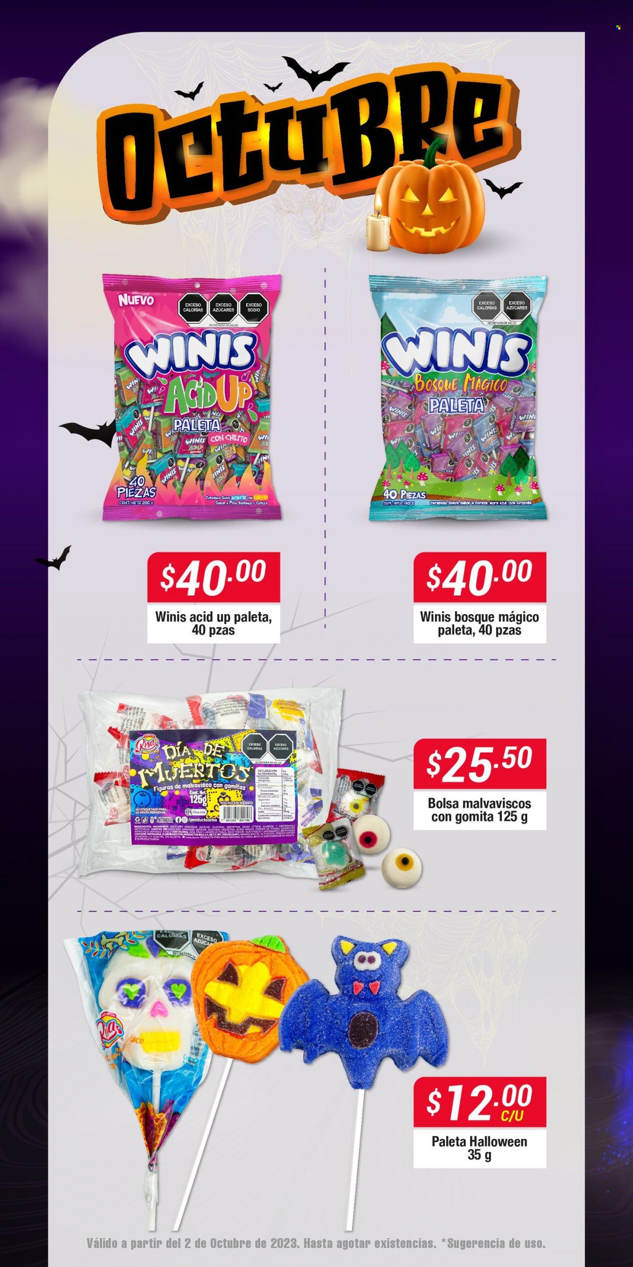 Catálogo Tiendas 3B. Página 1