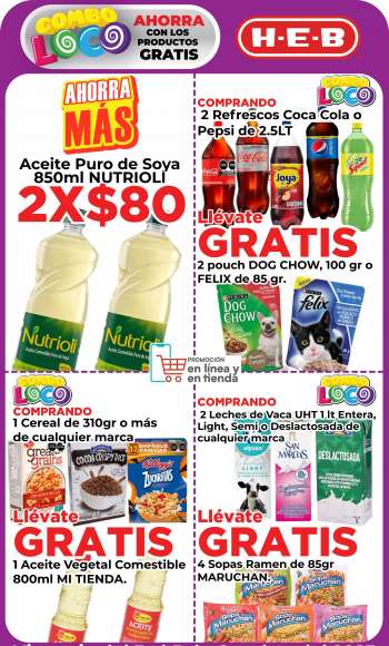Folleto actual H-E-B - 3.10.2023 - 5.10.2023.