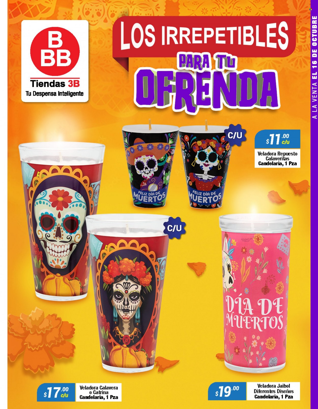 Catálogo Tiendas 3B - 1.10.2023 - 16.10.2023. Página 1