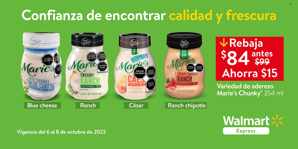 Catálogo Walmart Express - 6.10.2023 - 8.10.2023. Página 1