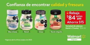 Folleto actual Walmart Express - 6.10.2023 - 8.10.2023.