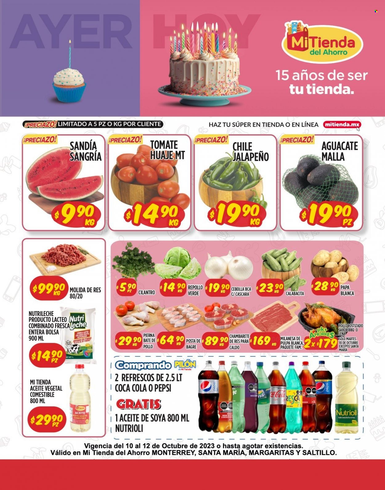 Catálogo Mi Tienda de Ahorro - 10.10.2023 - 12.10.2023. Página 1