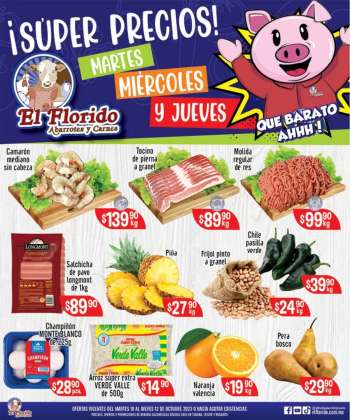 Folleto actual El Florido - 10.10.2023 - 12.10.2023.
