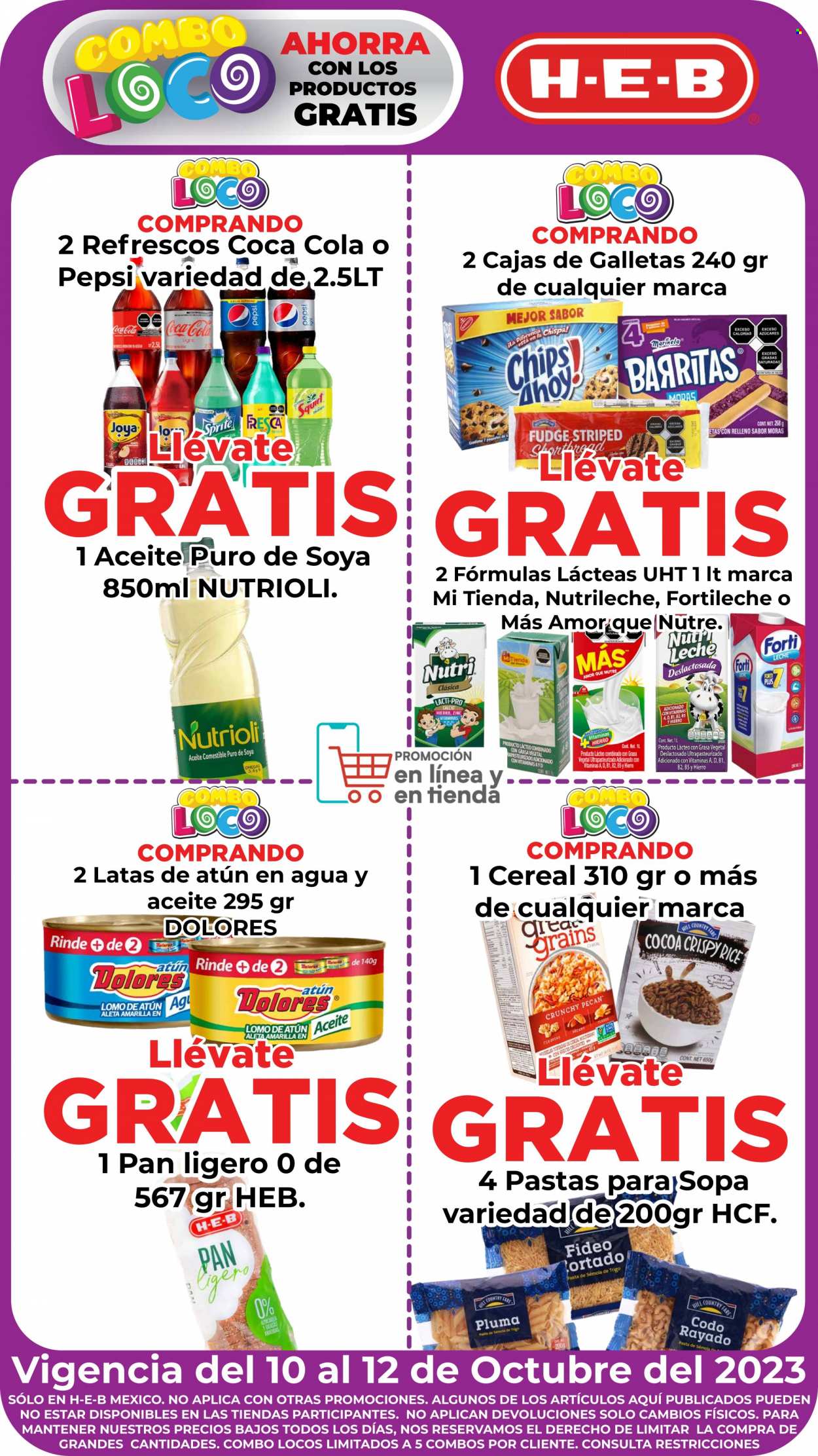 Catálogo H-E-B - 10.10.2023 - 12.10.2023. Página 1