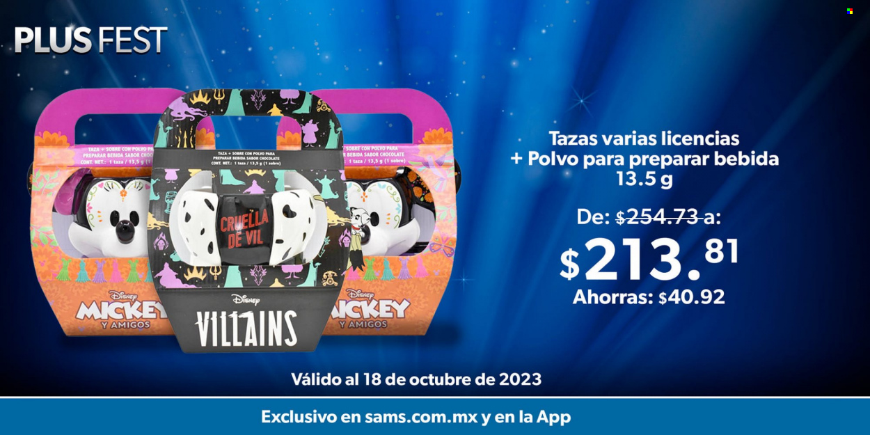 Catálogo Sam's Club - 17.10.2023 - 18.10.2023. Página 1