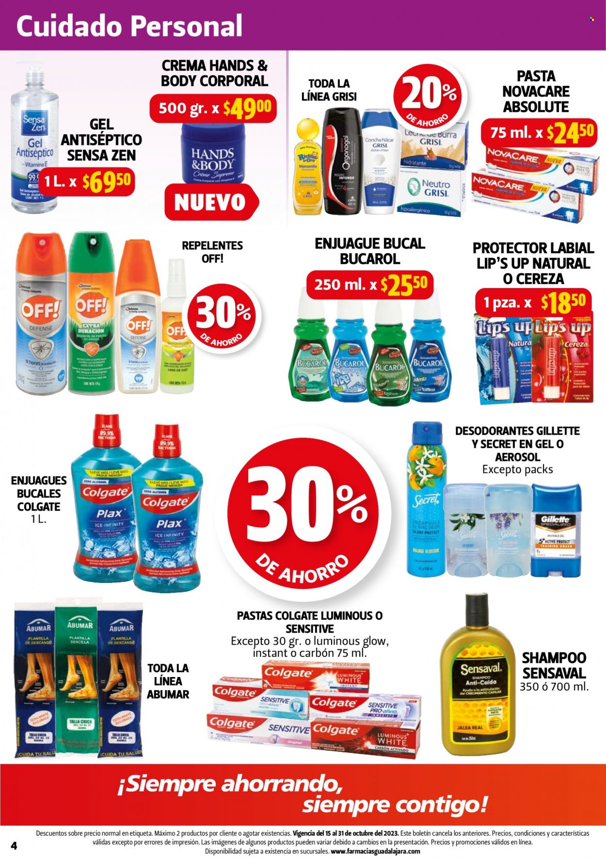 Catálogo Farmacias Guadalajara - 15.10.2023 - 31.10.2023. Página 4