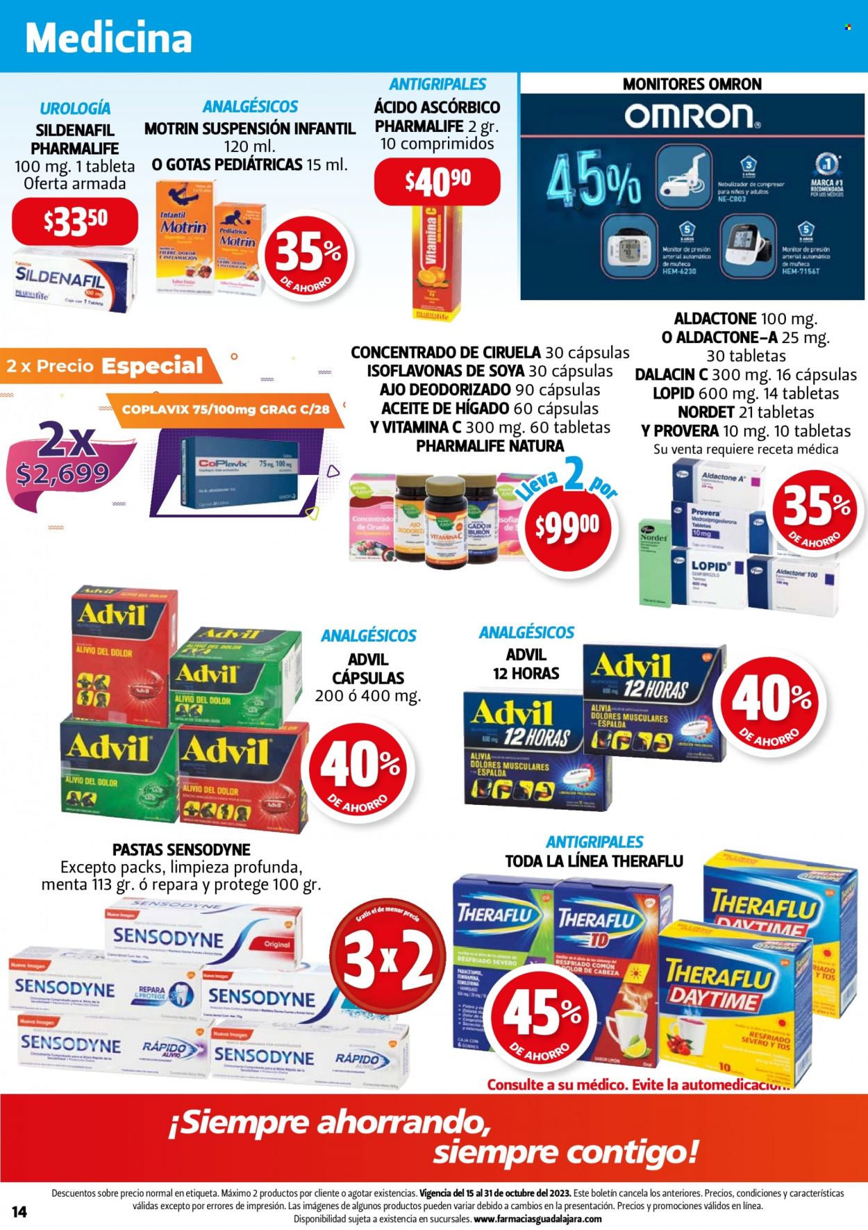 Catálogo Farmacias Guadalajara - 15.10.2023 - 31.10.2023. Página 14