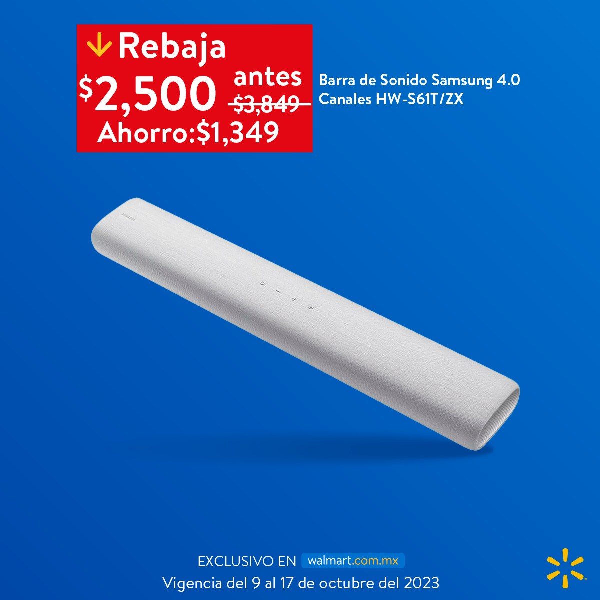 Catálogo Walmart - 9.10.2023 - 17.10.2023. Página 1