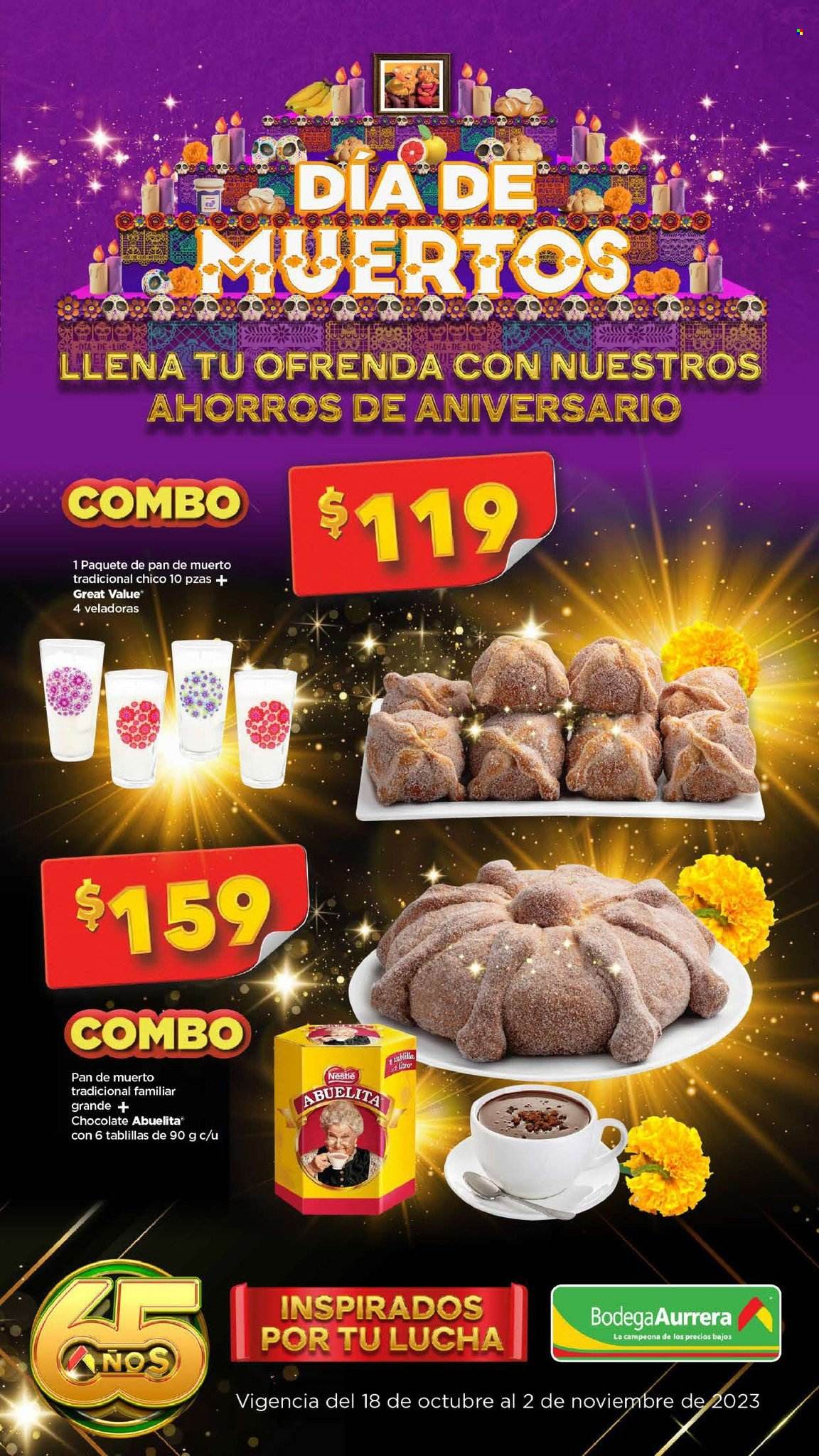 Catálogo Bodega Aurrerá - 18.10.2023 - 2.11.2023. Página 1