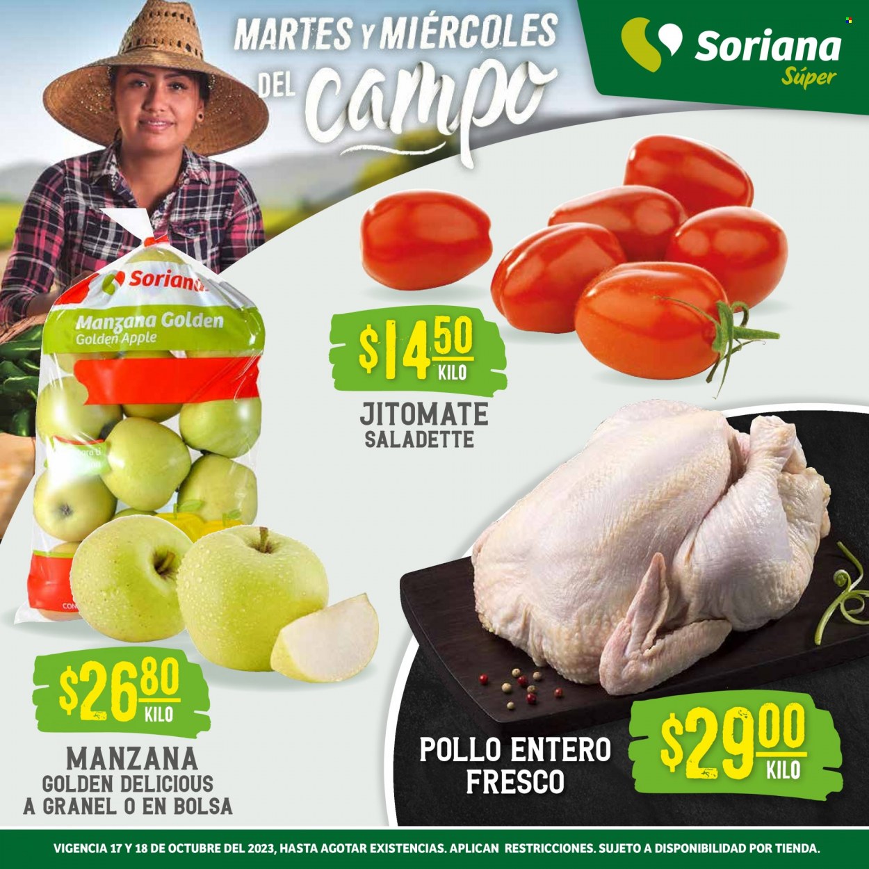 Catálogo Soriana Súper - 17.10.2023 - 18.10.2023. Página 1