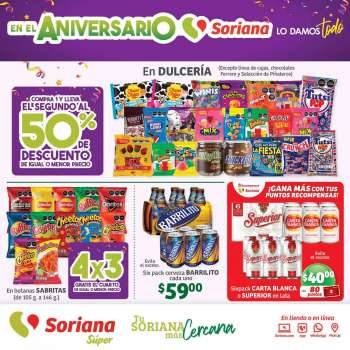 Folleto actual Soriana Súper - 20.10.2023 - 23.10.2023.