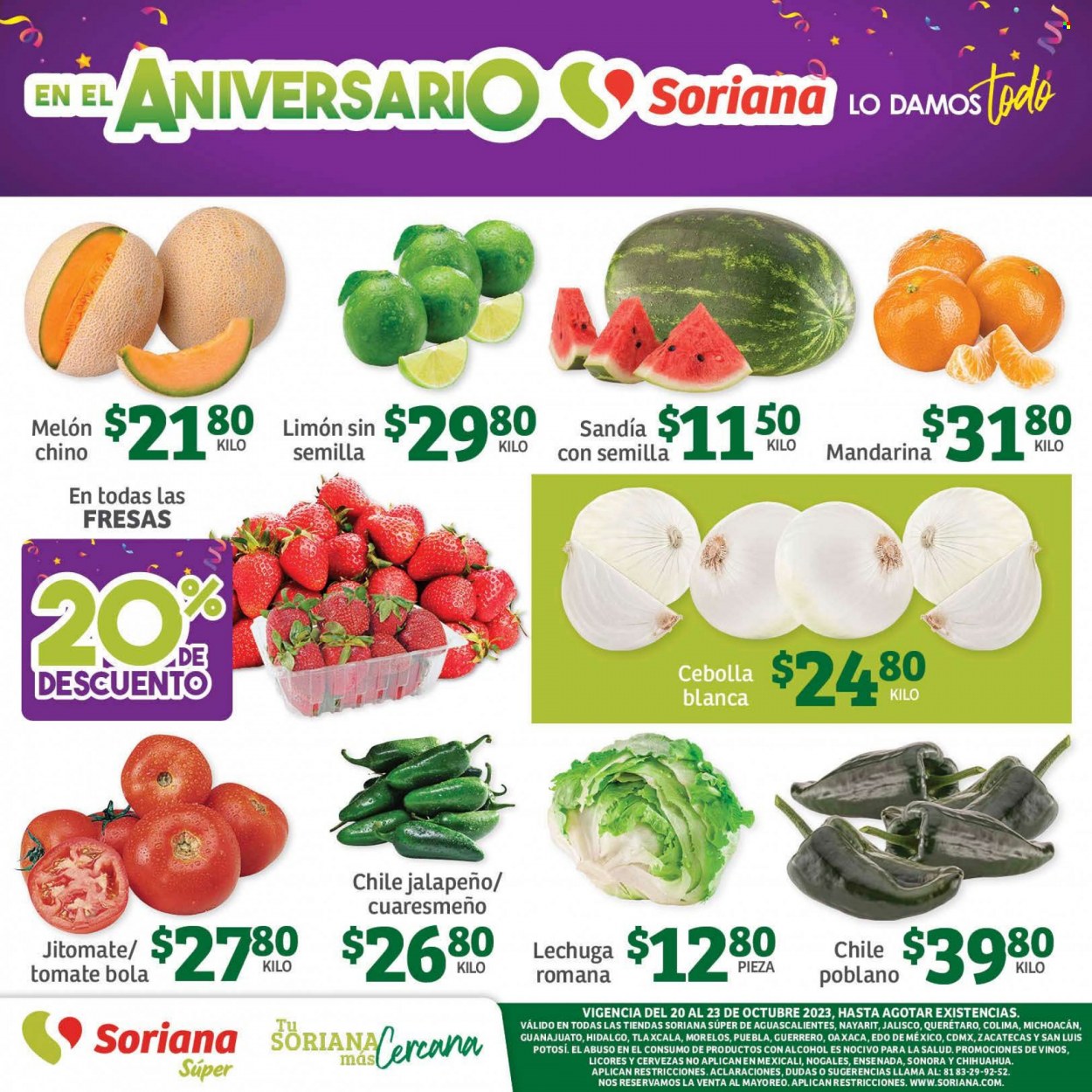 Catálogo Soriana Súper - 20.10.2023 - 23.10.2023. Página 6