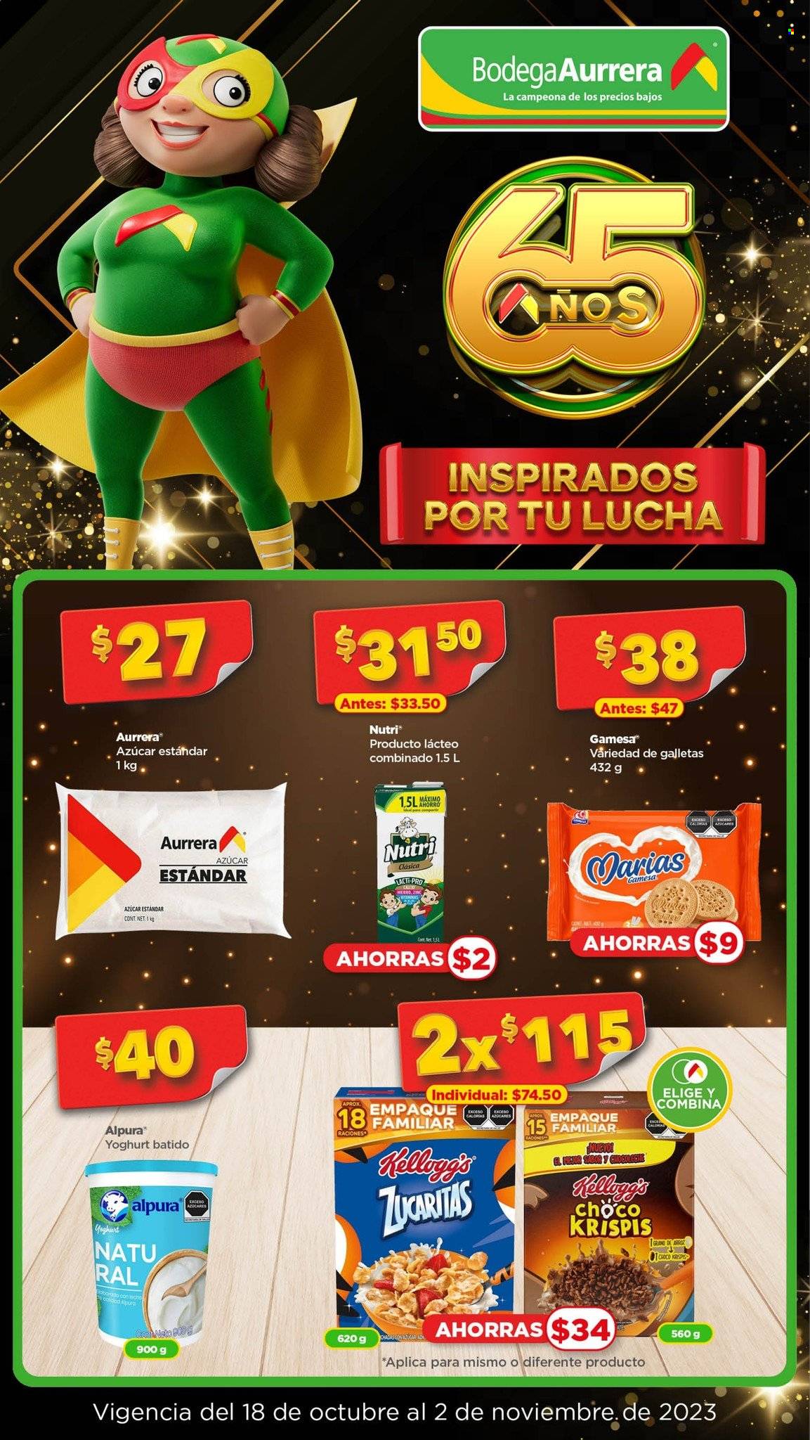 Catálogo Bodega Aurrerá - 18.10.2023 - 2.11.2023. Página 1