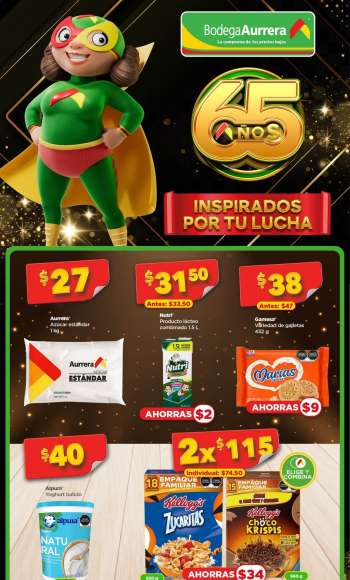 Folleto actual Bodega Aurrerá - 18.10.2023 - 2.11.2023.