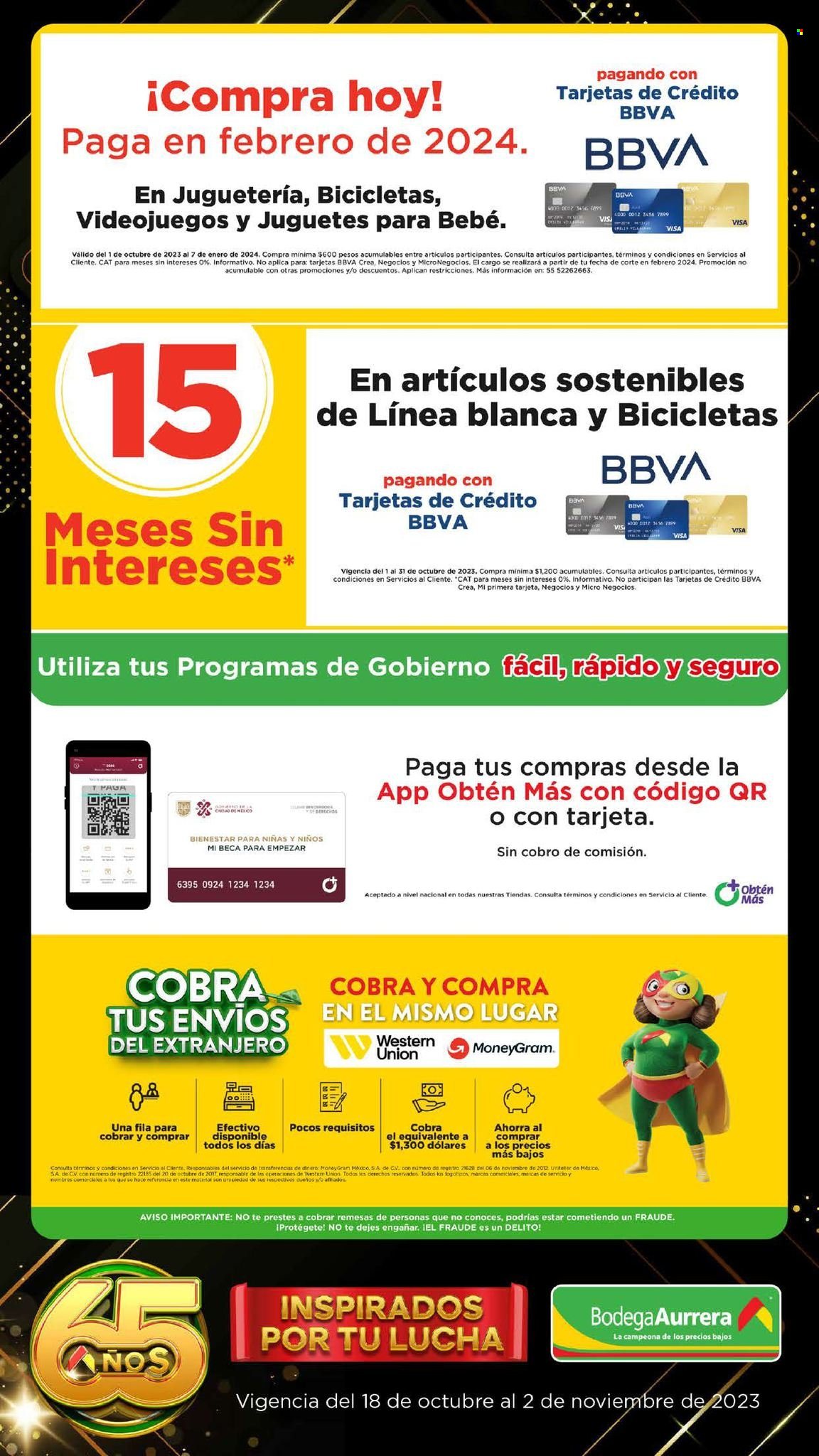 Catálogo Bodega Aurrerá - 18.10.2023 - 2.11.2023. Página 15