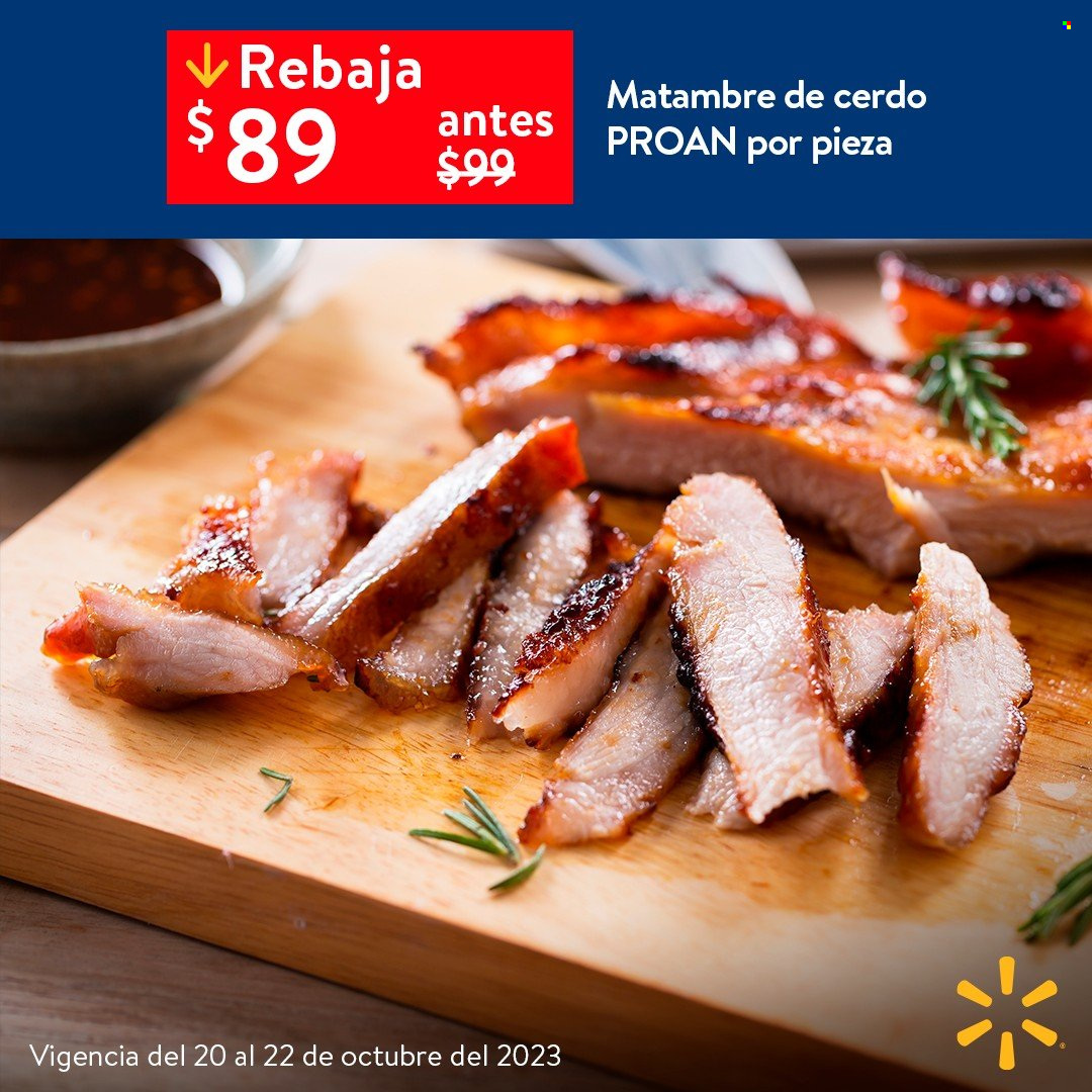 Catálogo Walmart - 20.10.2023 - 22.10.2023. Página 1