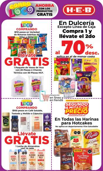 Folleto actual H-E-B - 24.10.2023 - 26.10.2023.