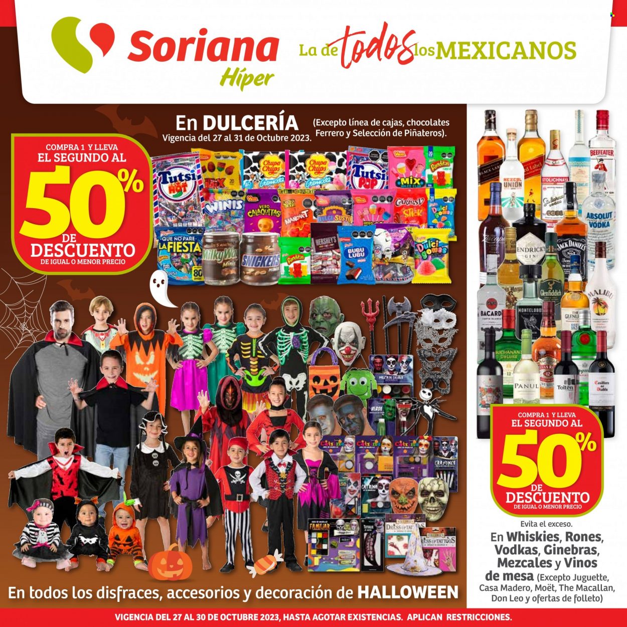 Catálogo Soriana Híper - 27.10.2023 - 30.10.2023. Página 1