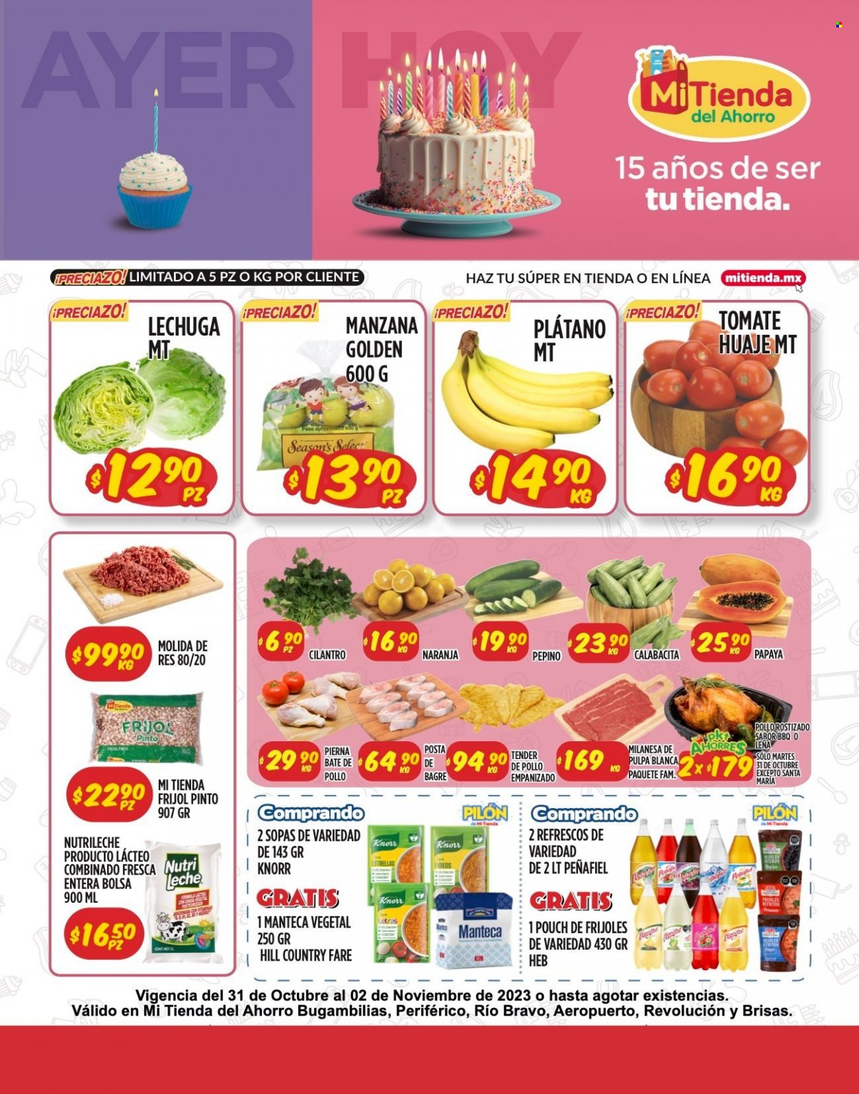 Catálogo Mi Tienda de Ahorro - 31.10.2023 - 2.11.2023. Página 1