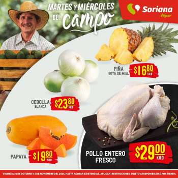 Folleto actual Soriana Híper - 31.10.2023 - 1.11.2023.