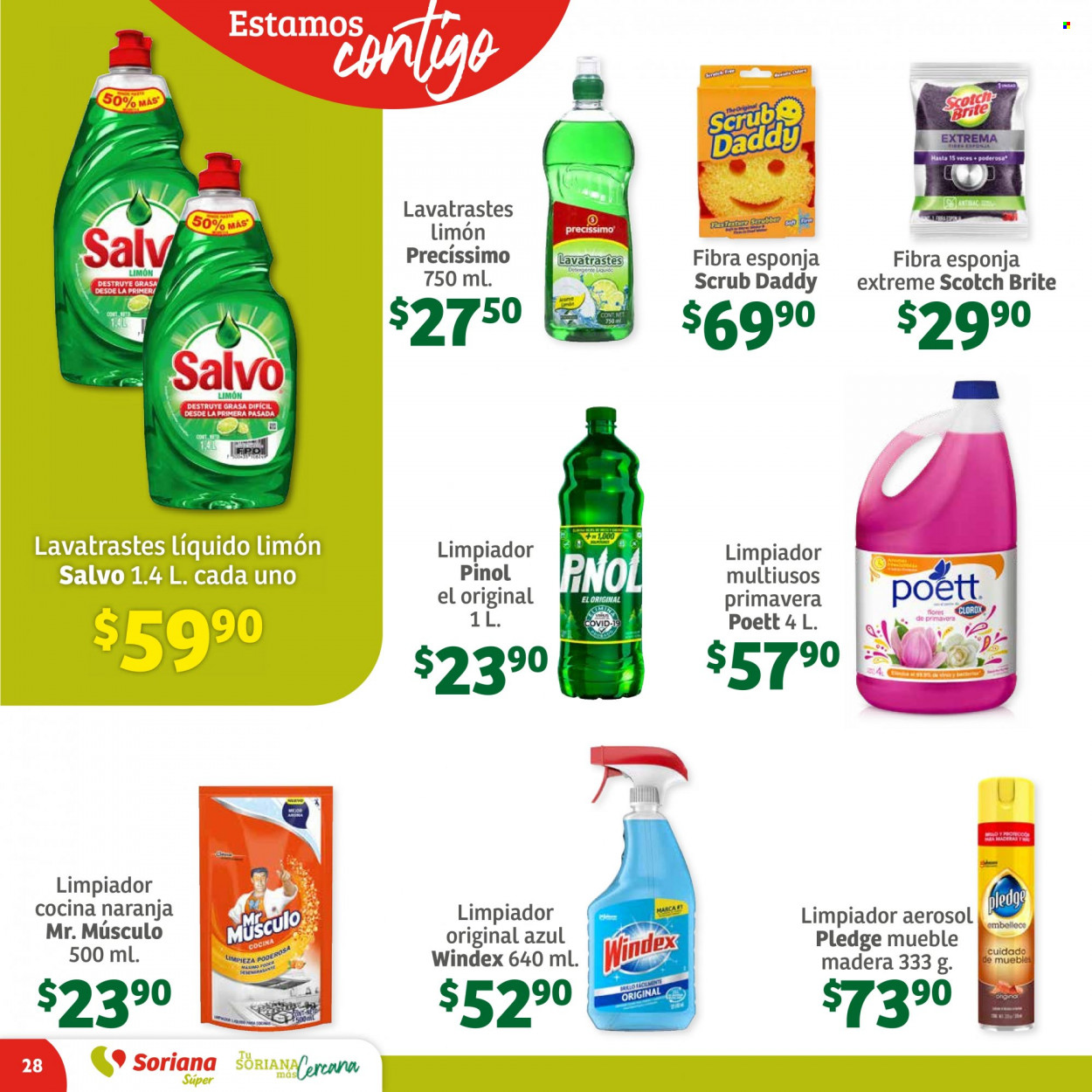 Catálogo Soriana Súper - 27.10.2023 - 13.11.2023. Página 28