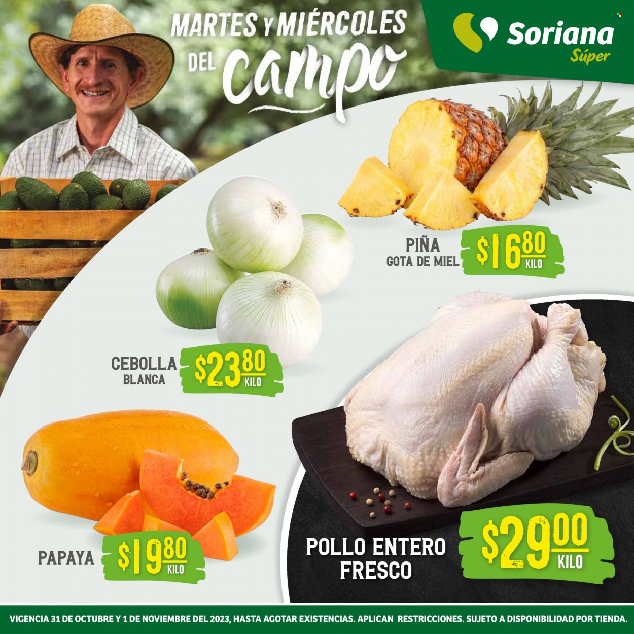 Catálogo Soriana Súper - 31.10.2023 - 1.11.2023. Página 1
