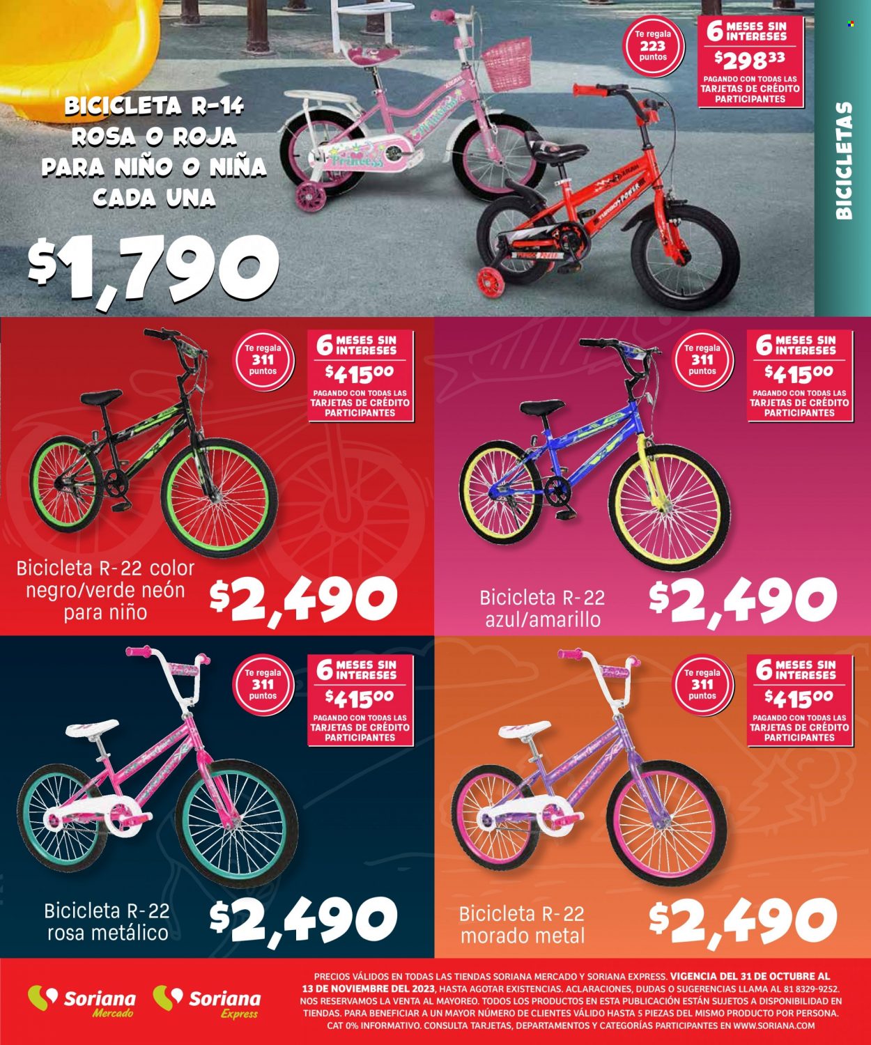 Catálogo Soriana - 31.10.2023 - 13.11.2023. Página 29