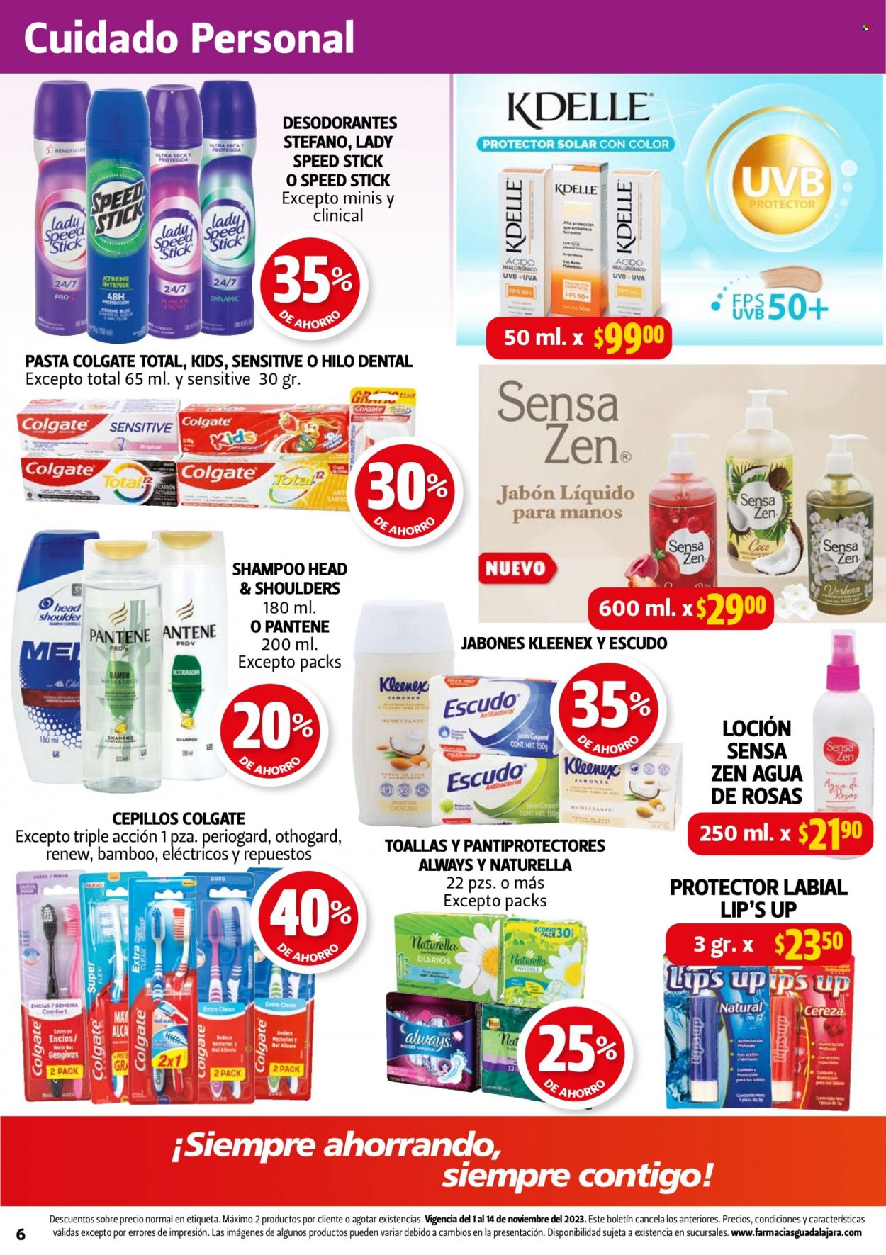 Catálogo Farmacias Guadalajara - 1.11.2023 - 14.11.2023. Página 6