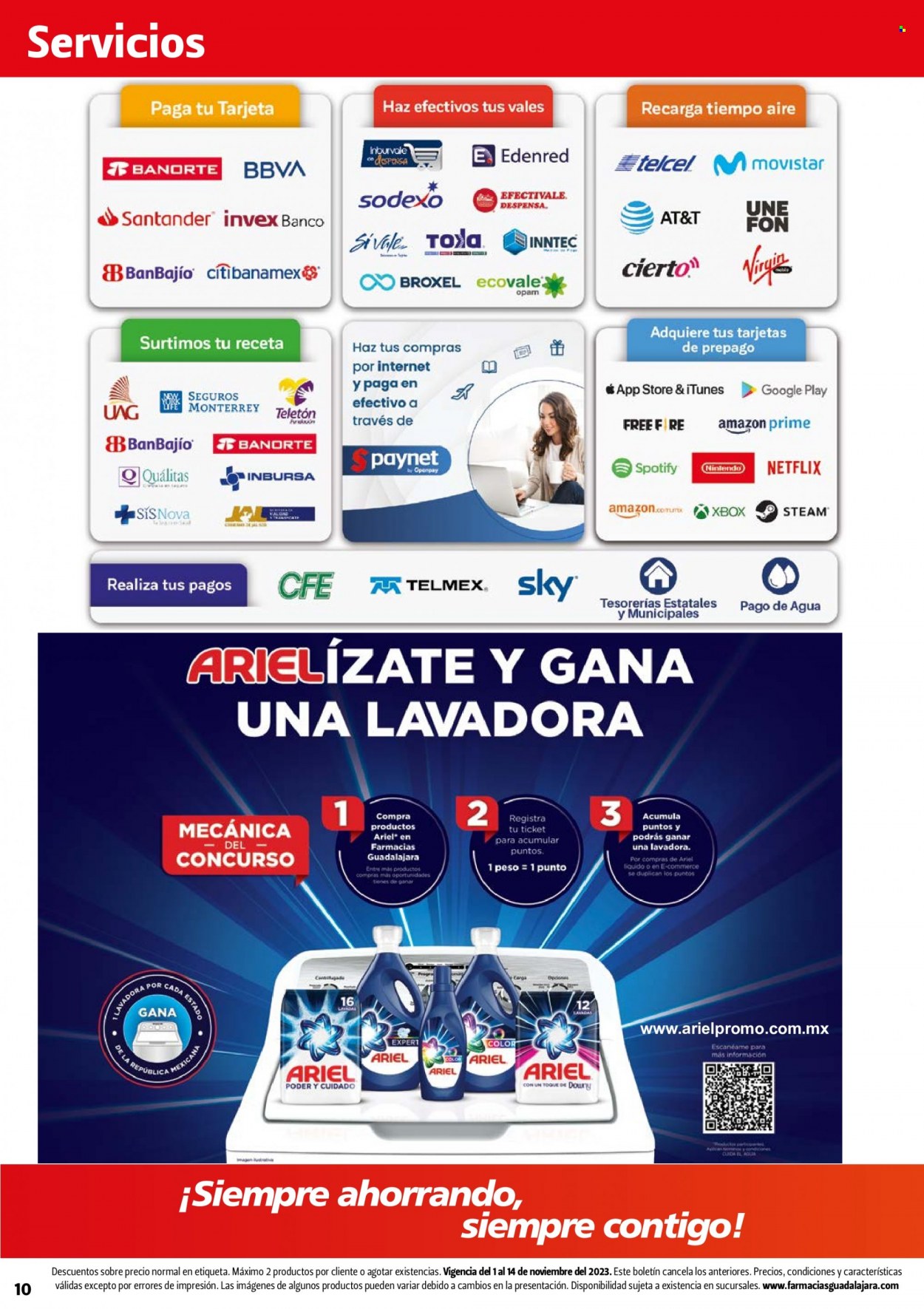 Catálogo Farmacias Guadalajara - 1.11.2023 - 14.11.2023. Página 10