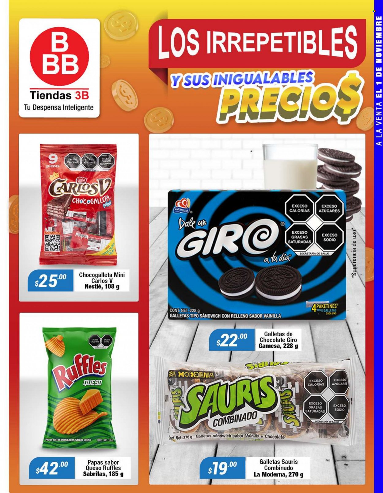 Catálogo Tiendas 3B - 1.11.2023 - 30.11.2023. Página 1